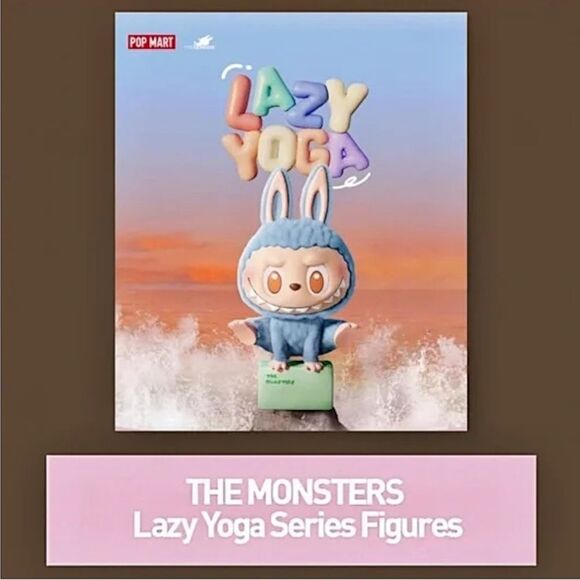 Pop Mart The Monsters Lazy Yoga Series - Blind Box - Figurine - Picture 5 of 16